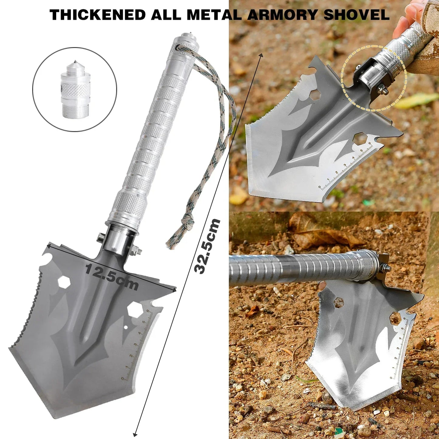 Kit Supervivencia UE 2025 Titán - con Mochila Botiquín y Linterna, Manta Térmica Supervivencia, Cuchillo Supervivencia Militar Profesional más Hacha, Tiritas, Vendas, Silbato y Brújula