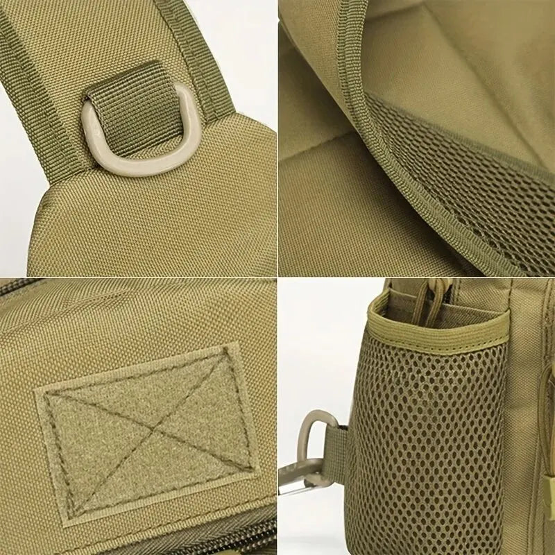 Military Shoulder Bag, Trekking Chest Sling Bag, Backpack For Hiking Outdoor Camping Fishing