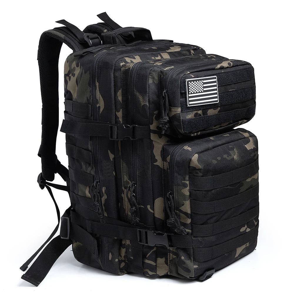 Mochila Táctica Humpti 45 L – MOLLE & Outdoor