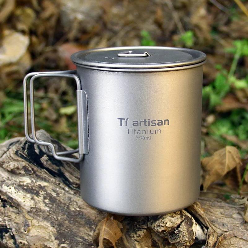 Taza Plegable Humpti Titanium – , Mango Abatible