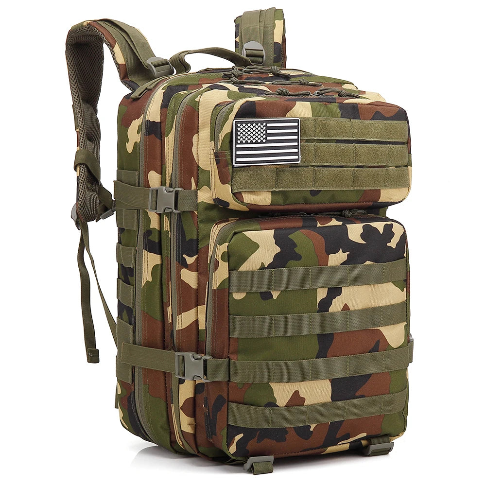 Mochila Táctica Humpti 45 L – MOLLE & Outdoor