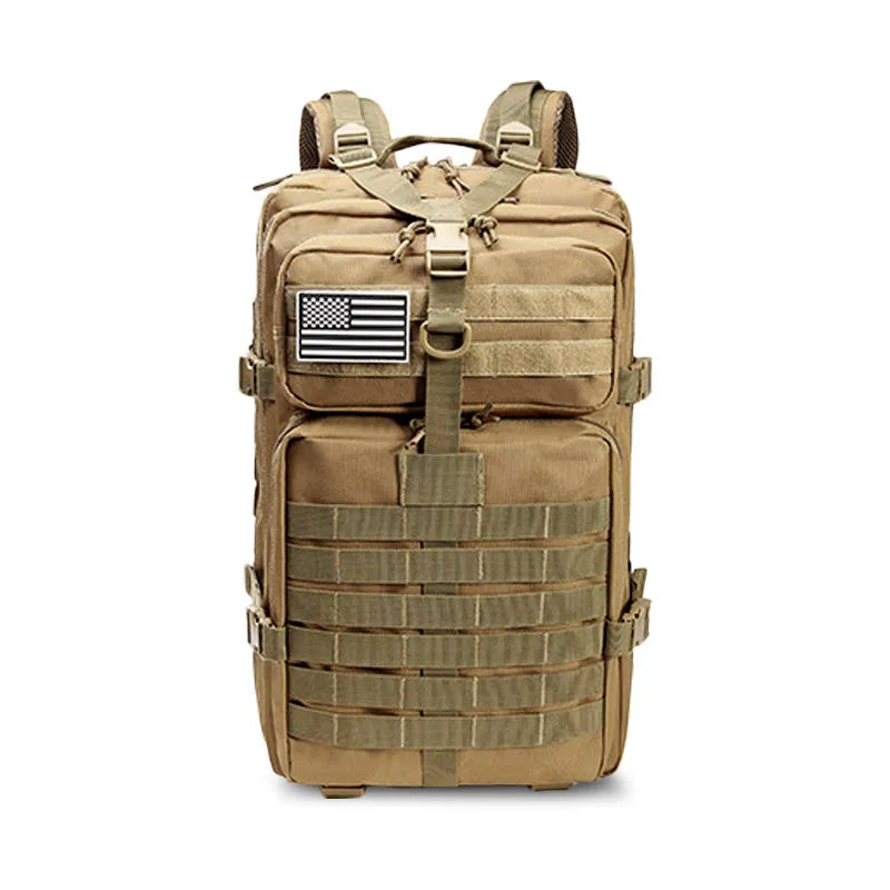 50L/35L/25L Tactical Backpack Men's Travel Large Capacity Rucksacks Men Waterproof Outdoor Sports Multi-functional Bags
