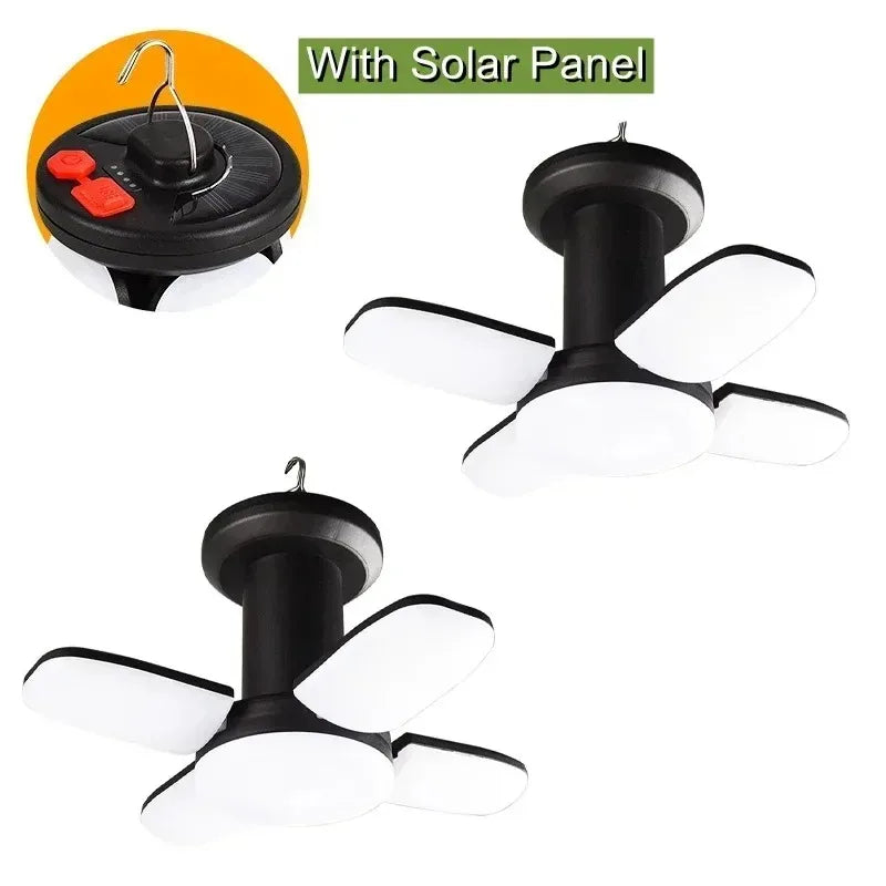 Linterna Solar Plegable Humpti 1000 lm – Batería 4500 mAh, Power Bank y 6 Modos