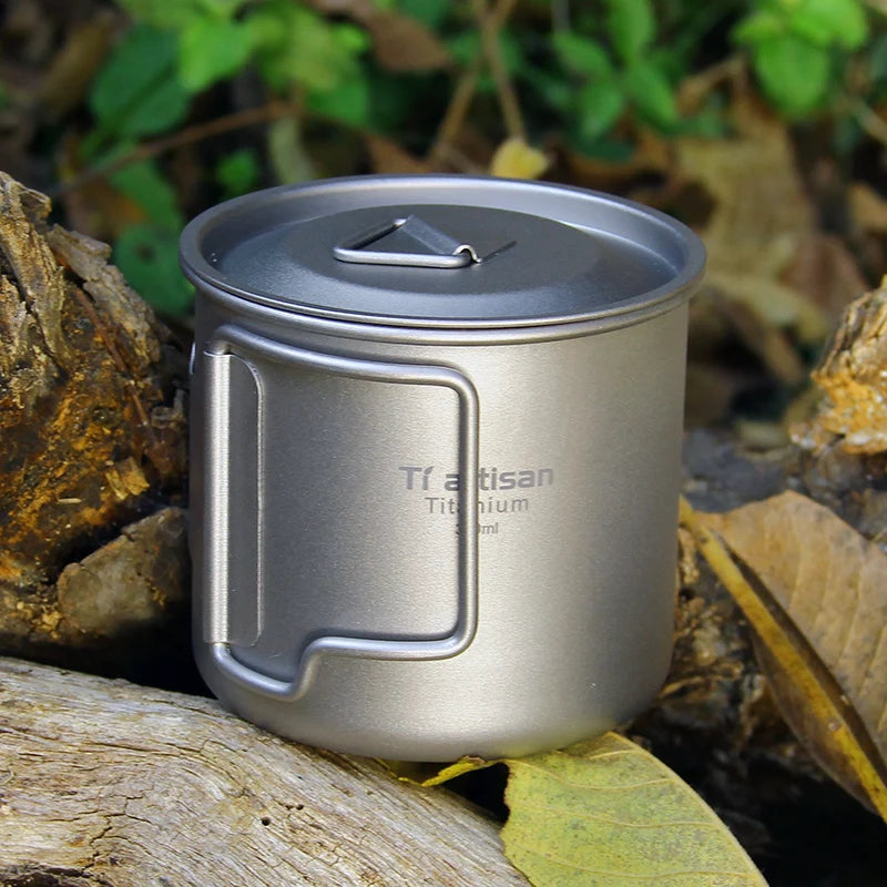 Taza Plegable Humpti Titanium – , Mango Abatible