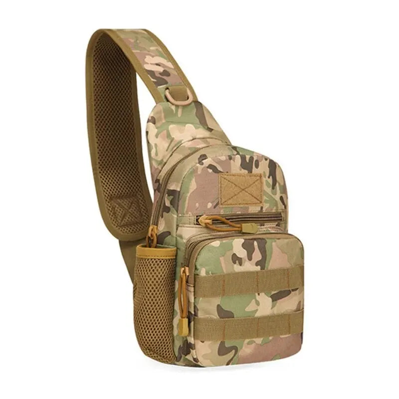 Military Shoulder Bag, Trekking Chest Sling Bag, Backpack For Hiking Outdoor Camping Fishing