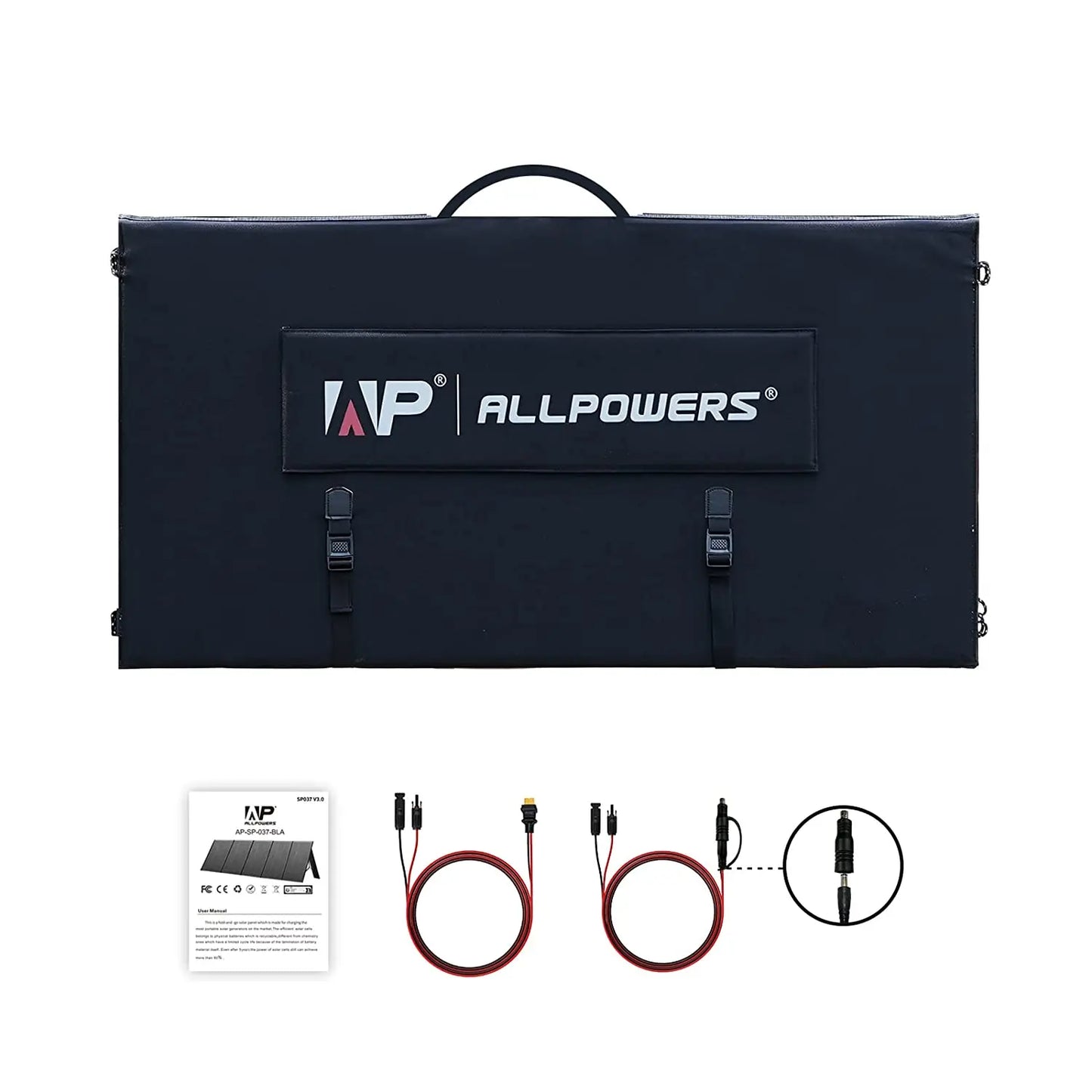 ALLPOWERS 400W / 200W / 140W / 100W / 60W Solar Charger,Portable Waterproof Foldable Solar Panel for Camping RV Garden Roof