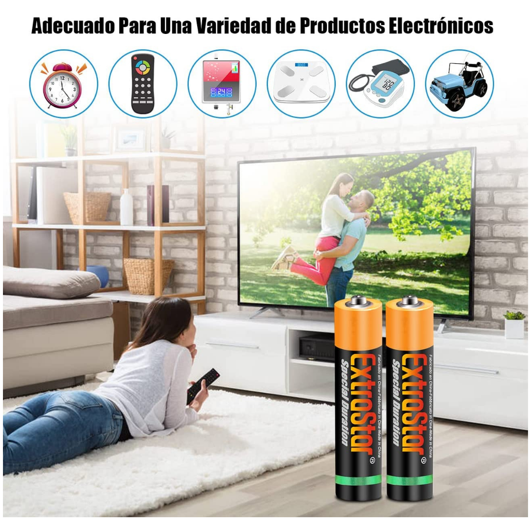 Pack 24 Pilas Recargables AA 2800 mAh NiMH