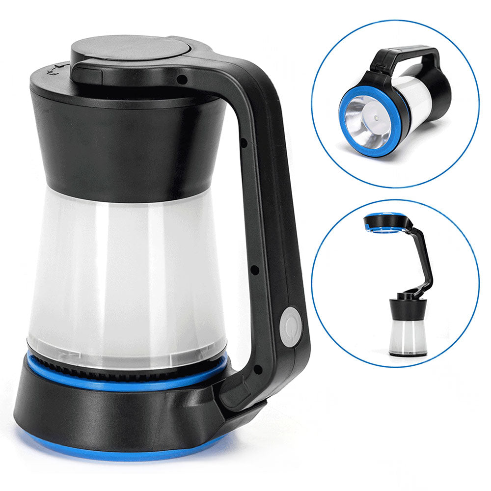 Linterna Camping 3 en 1 Aigostar – Foco, Farol 360° y Lámpara de Escritorio (IP44)