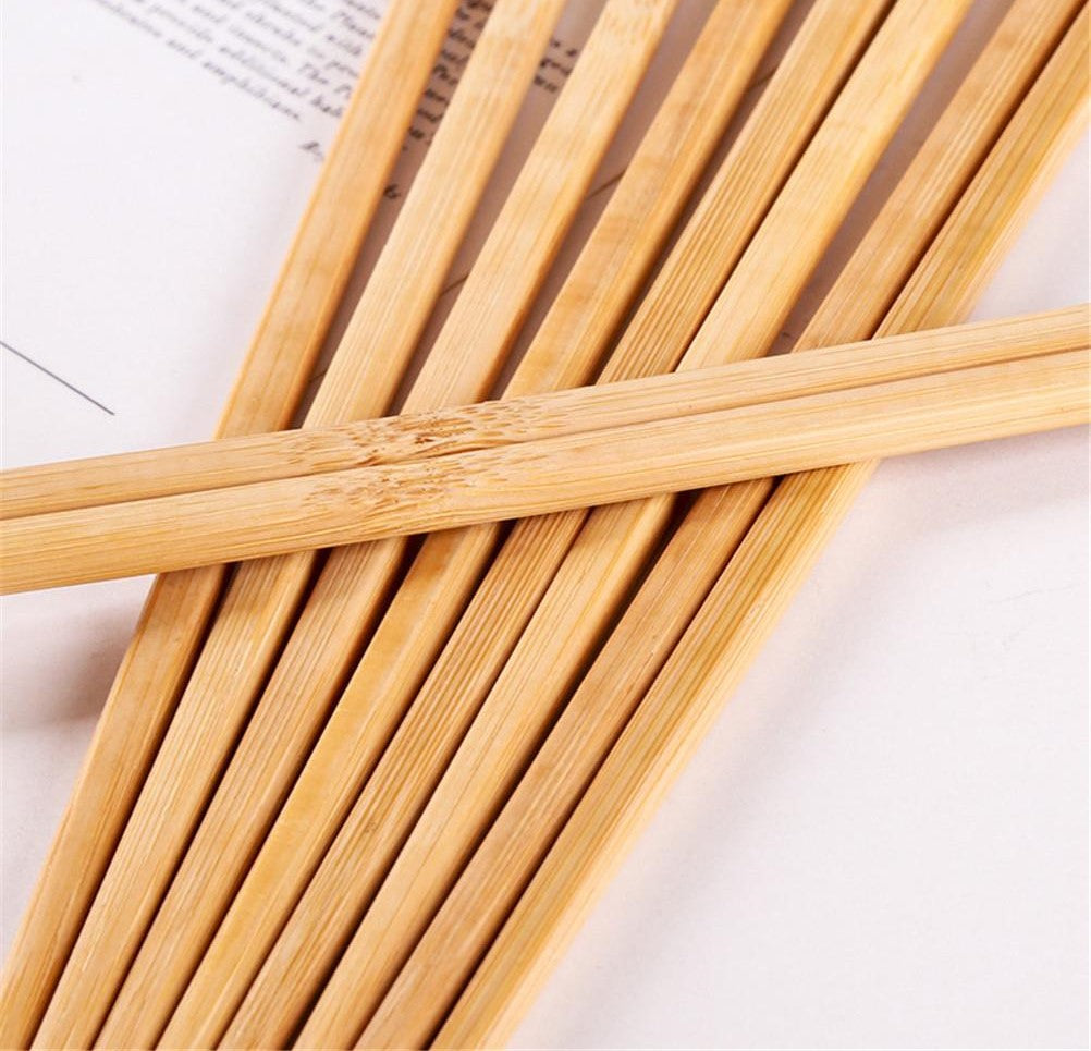 Conjunto 5 Pares Palillos Bambú Sushi