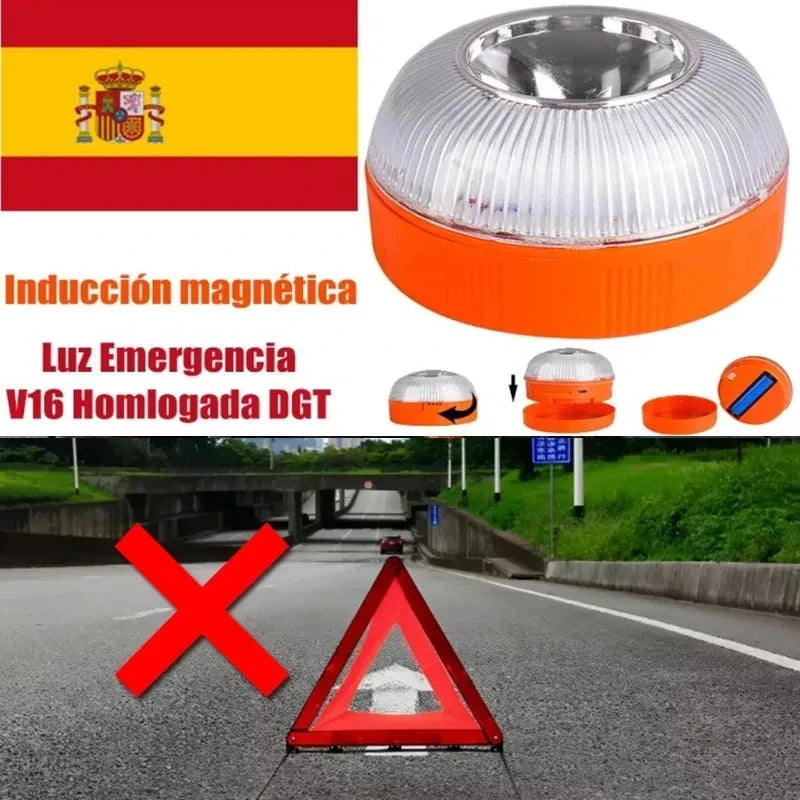 Luz de Emergencia V16 Humpti – Señalización y Linterna Todo-en-Uno