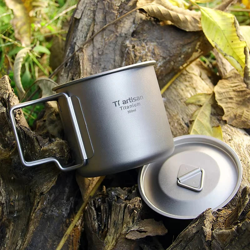 Taza Plegable Humpti Titanium – , Mango Abatible
