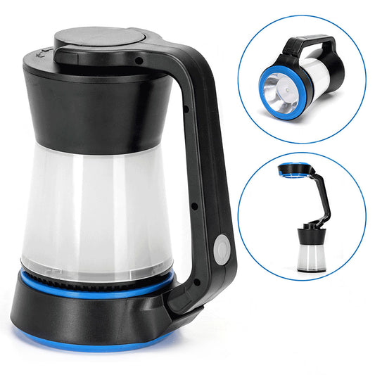 Linterna Camping 3 en 1 Aigostar – Foco, Farol 360° y Lámpara de Escritorio (IP44)